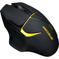 мышь Jet.A Comfort OM-U64G Black-Yellow Черный-желтый