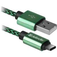 кабель Defender USB09-03T Pro Green 87816 Зеленый