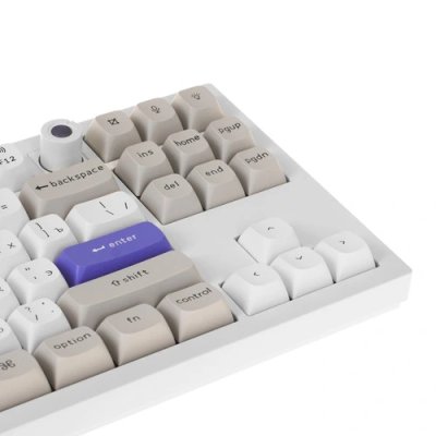 клавиатура Keychron Q3 HE 8K Q3HW-P1P-RU Белый