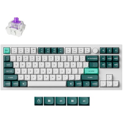 клавиатура Keychron Q3 HE Q3H-P1P-RU Белый
