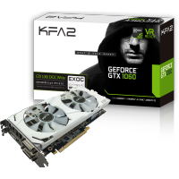 видеокарта KFA2 GeForce GTX1060 EX OC 23585