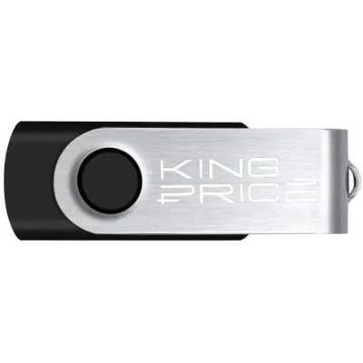 флешка KingPrice 32GB KPFD2A032ABK Черный, серебристый