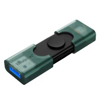флешка Kingston 256GB DTDEG2/256GB Зеленый