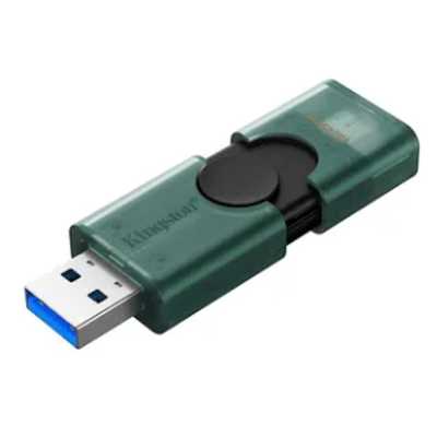 флешка Kingston 256GB DTDEG2/256GB Зеленый