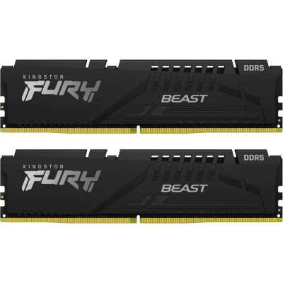 оперативная память Kingston Fury Beast Black KF556C36BBE2K2-64