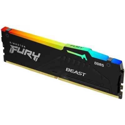 оперативная память Kingston Fury Beast Black RGB XMP KF564C32BBA-16