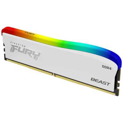оперативная память Kingston Fury Beast RGB White KF436C18BWA/16