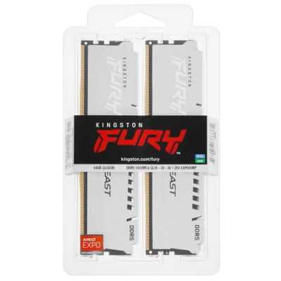 оперативная память Kingston Fury Beast White Expo KF556C36BWEK2-64