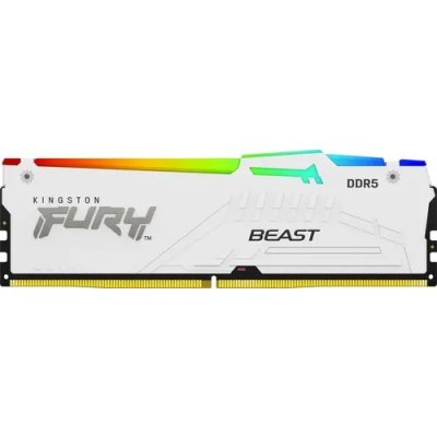 оперативная память Kingston Fury Beast White RGB KF560C40BWA-32