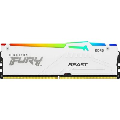 оперативная память Kingston Fury Beast White RGB XMP KF564C32BWA-32