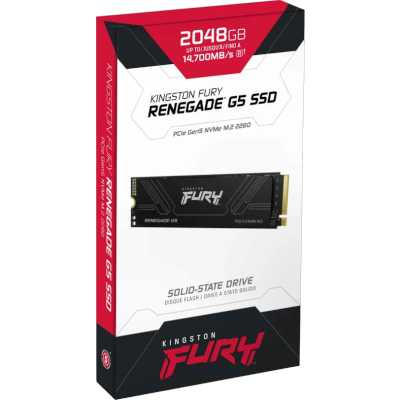SSD диск Kingston Fury Renegade G5 2Tb SFYR2S/2T0 Черный