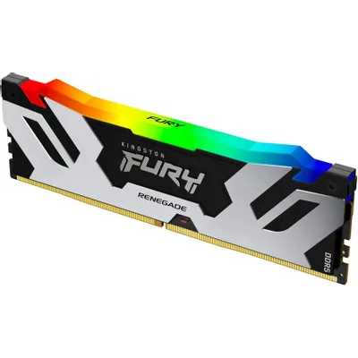 оперативная память Kingston Fury Renegade Silver/Black RGB KF572C38RSA-24