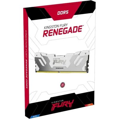 оперативная память Kingston Fury Renegade Silver/White KF572C38RW-16