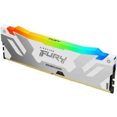 оперативная память Kingston Fury Renegade Silver/White RGB XMP KF572C38RWA-16