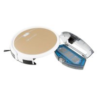 робот-пылесос Kitfort КТ-519-3 White-Gold белый, золотой