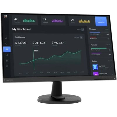 монитор Lenovo C24-40 63DCKAT6UK Черный