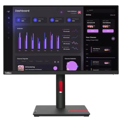 монитор Lenovo ThinkVision T24i-30 63CFMATXUK Черный