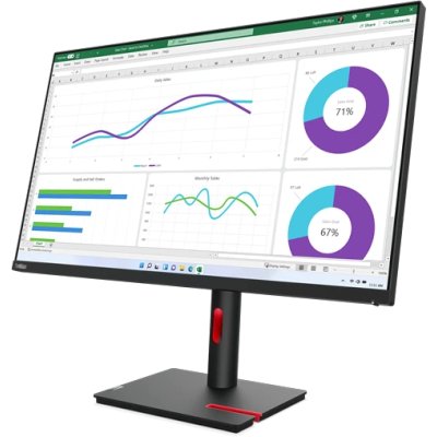 монитор Lenovo ThinkVision T32h-30 63D3GAT1EU Черный