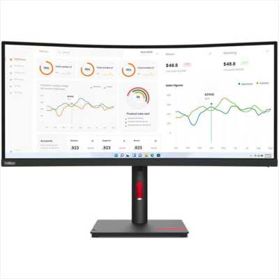 монитор Lenovo ThinkVision T34w-30 63D4GAT1EU Черный