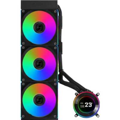система водяного охлаждения Lian Li HydroShift II LCD-C 360CL ARGB Black Черный