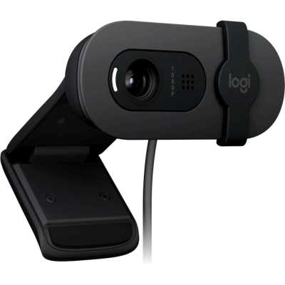 веб-камера Logitech Brio 90 Graphite 960-001581 черный