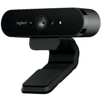 веб-камера Logitech Brio 960-001107 черный