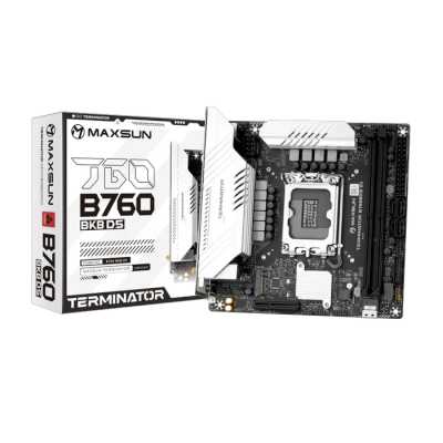 материнская плата Maxsun Terminator B760BKB D5 WiFi Черный
