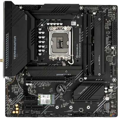 материнская плата Maxsun Terminator B760M GKD5 WiFi Черный