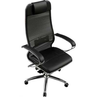 офисное кресло МЕТТА Samurai SL-1 ZA.2.1.49 черный