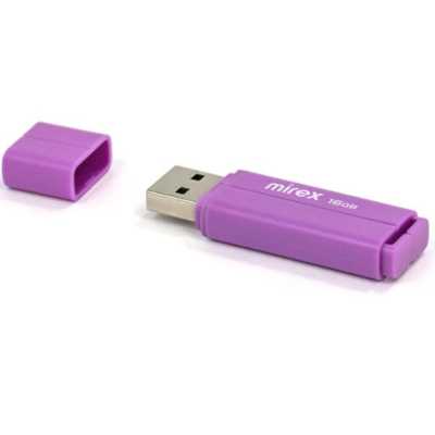 флешка Mirex 16GB 13600-FMULVT16 Фиолетовый
