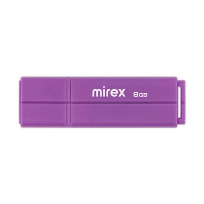 флешка Mirex 8GB 13600-FMULVT08 Фиолетовый