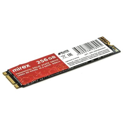 SSD диск Mirex N535N 256Gb MIR-256GBM2SAT Черный