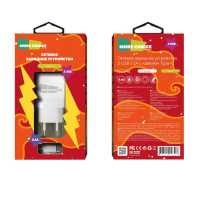 сетевое зарядное устройство More choice NC24a White Белый