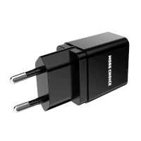 сетевое зарядное устройство More choice NC33 Black Черный