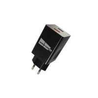 сетевое зарядное устройство More choice NC55QC Black Черный