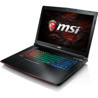 ноутбук MSI GE72 7RE-212 Черный