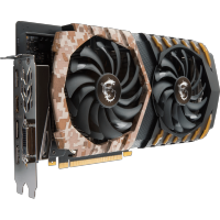 видеокарта MSI GeForce GTX 1060 Camo Squad 6G