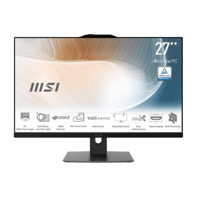 моноблок MSI Modern AM272P 1M-890 Черный