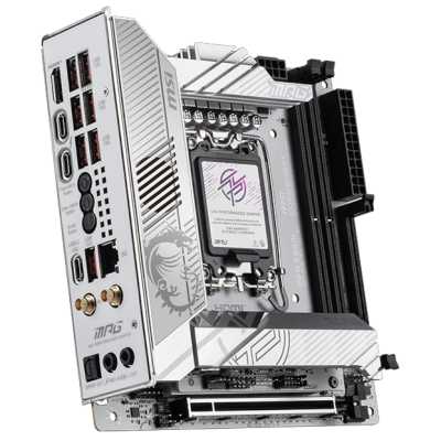 материнская плата MSI MPG Z890I Edge Ti WiFi Белый