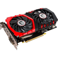 видеокарта MSI nVidia GeForce GTX 1050 Ti Gaming X 4G