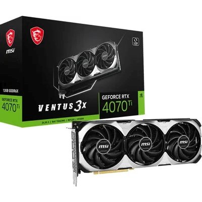 видеокарта MSI nVidia GeForce RTX 4070 Ti Ventus 3X E 12G