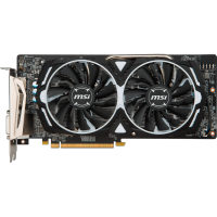 видеокарта MSI RX 580 Armor 4G OC