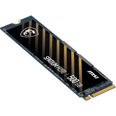 SSD диск MSI SPATIUM M390 500Gb S78-440K060-P83 Синий