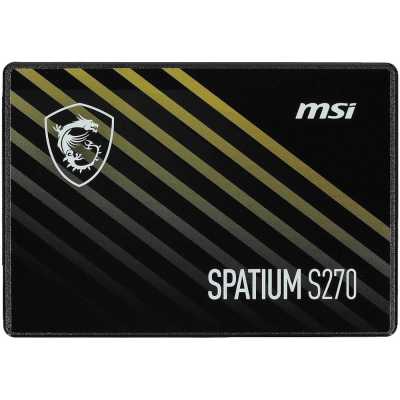 SSD диск MSI SPATIUM S270 480Gb S78-440E340-P83 Черный