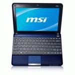 нетбук MSI Wind U135-233 Синий