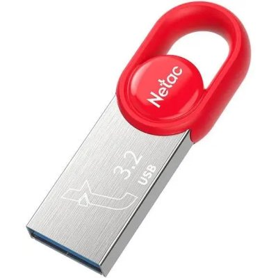 флешка Netac 128GB NT03UM2N-128G-32RE Серебристый