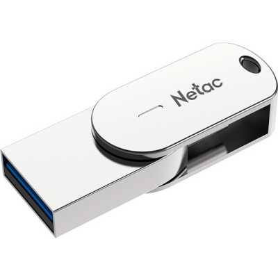 флешка Netac 64GB NT03U785C-064G-32PN Серебристый