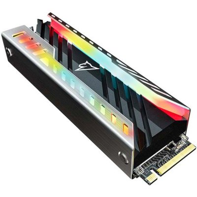 SSD диск Netac NV3000 RGB 2Tb NT01NV3000RGB-2T0-E4X Черный