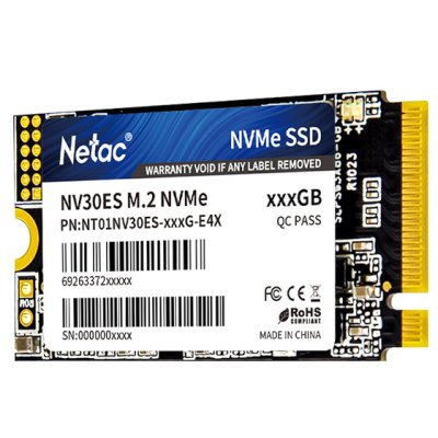 SSD диск Netac NV30ES 128Gb NT01NV30ES-128G-E4X Черный