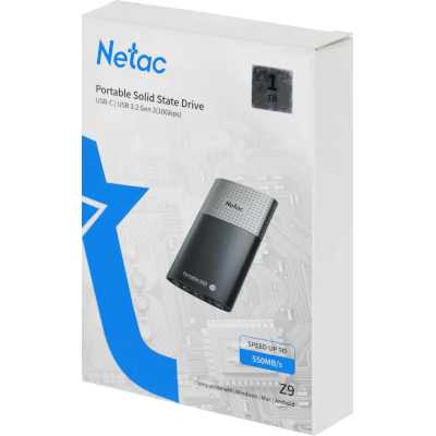 SSD диск Netac Z9 1Tb NT01Z9-001T-32BK Черный